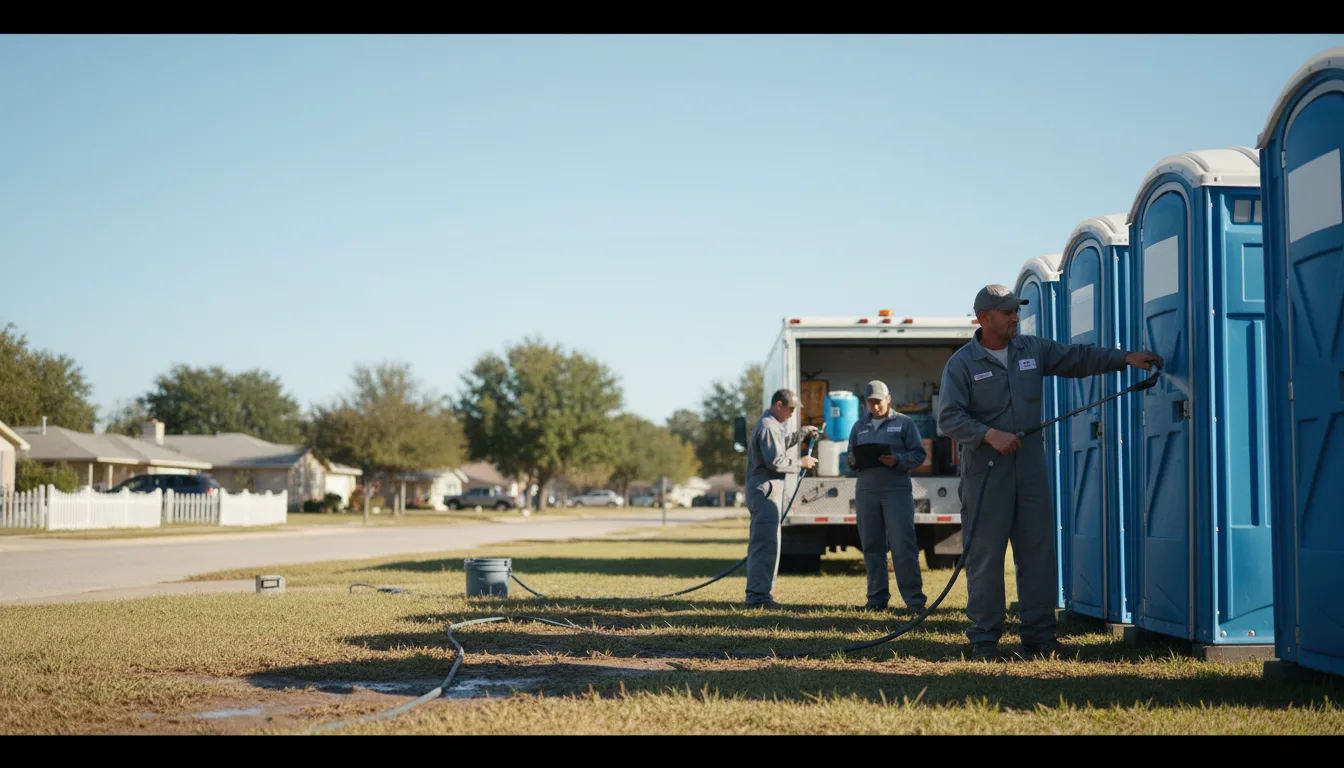 Long-Term Portable Toilet Rental in Abbott, TX near me